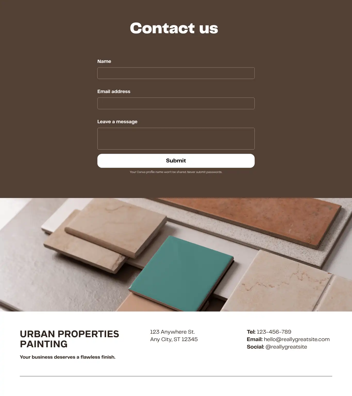 Urban Properties Contact
