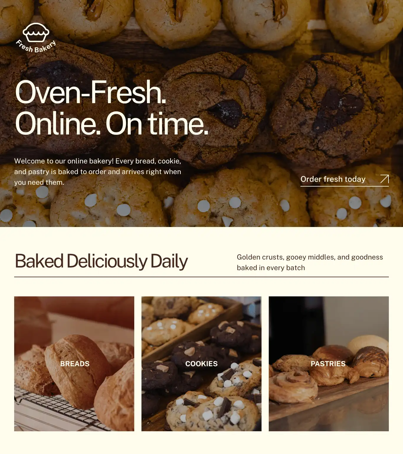 Fresh Bakery Home